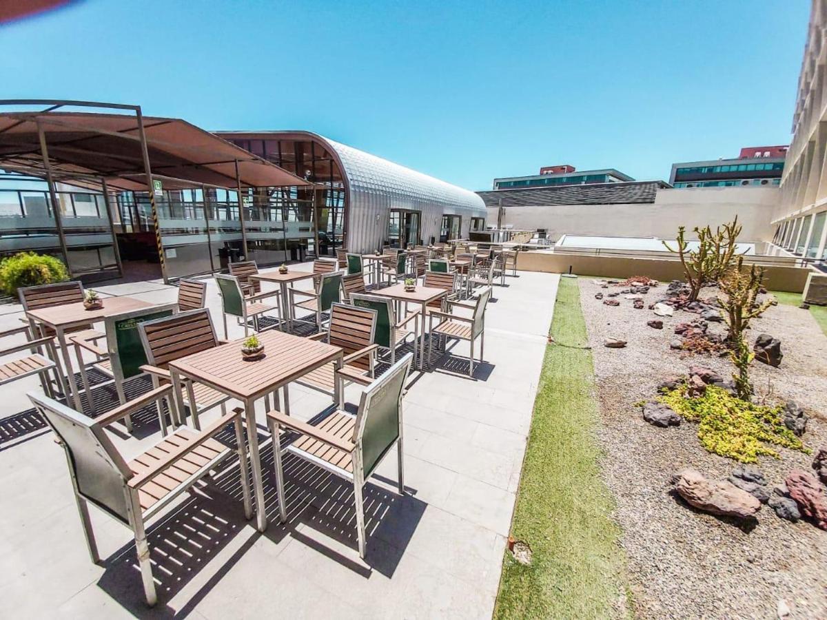 Mds Hotel Calama Bagian luar foto The rooftop garden at the new hospital